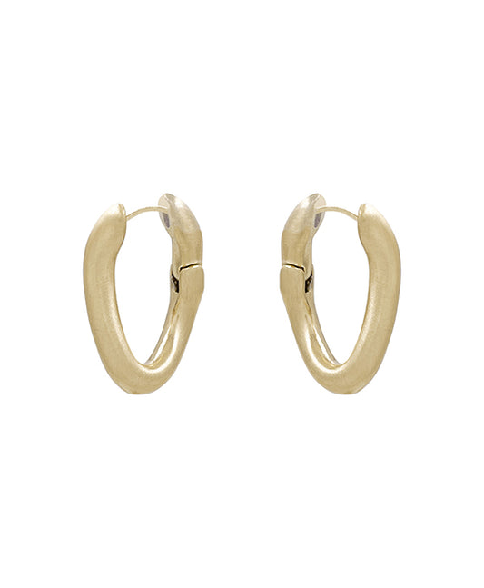 Metal Pin Catch Earring