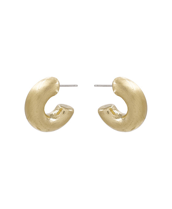 Metal Hoop Earring