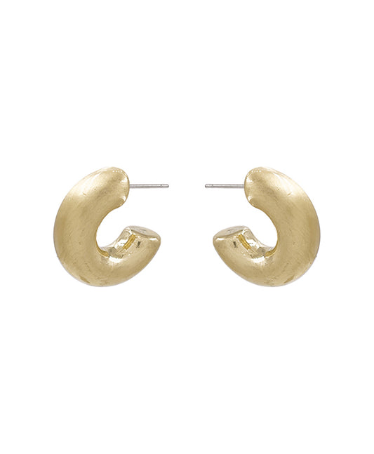 Metal Hoop Earring