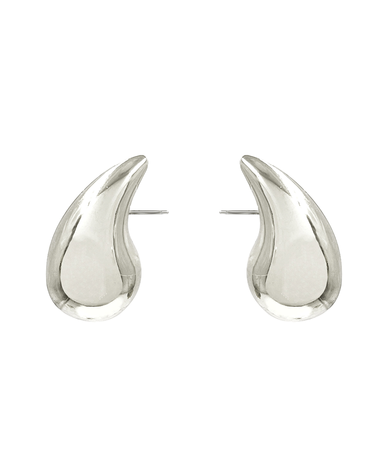 Metal Teardrop Earring