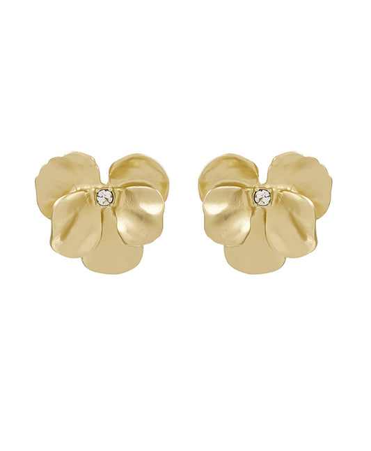 Flower Psot Earring