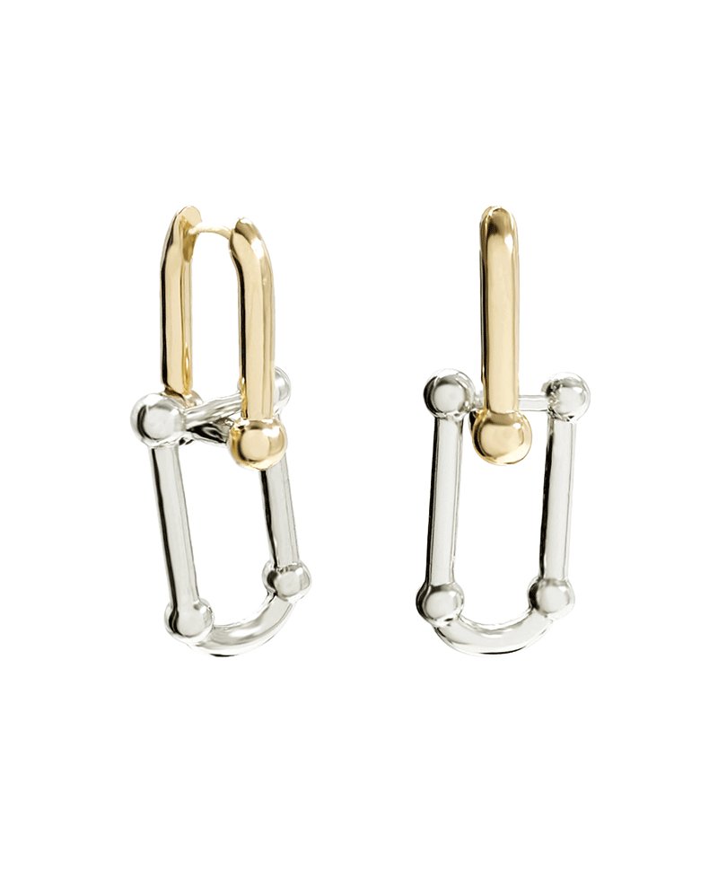 Metal Link Earring