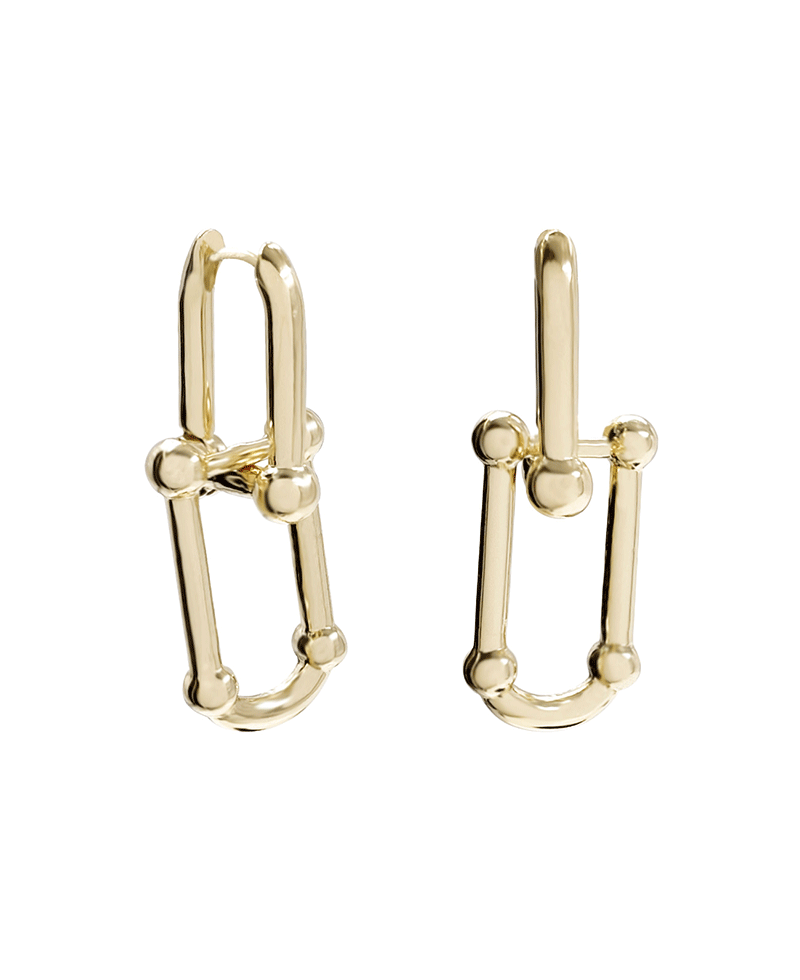 Metal Link Earring