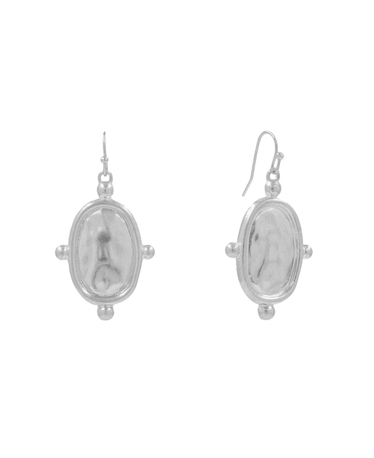 Oval Dangle Earring