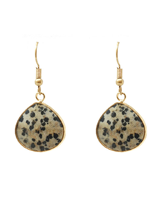 Semi Precious Stone Earring