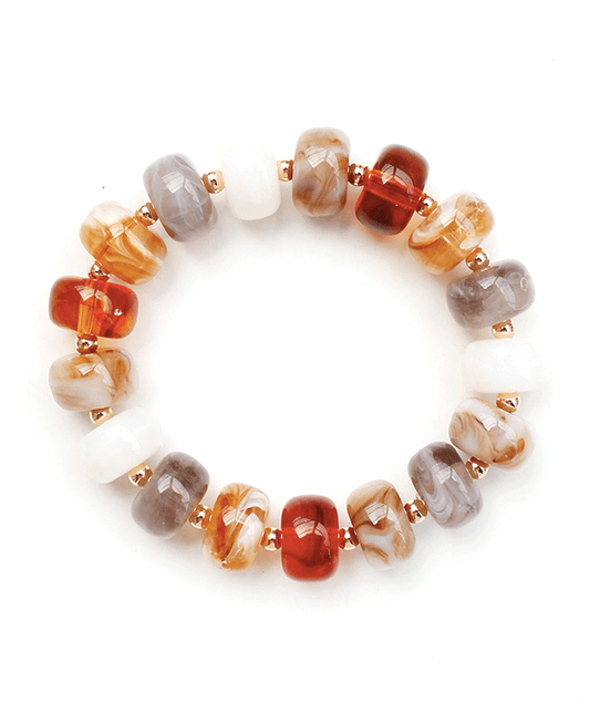 Chunky Bead Stretch Bracelet