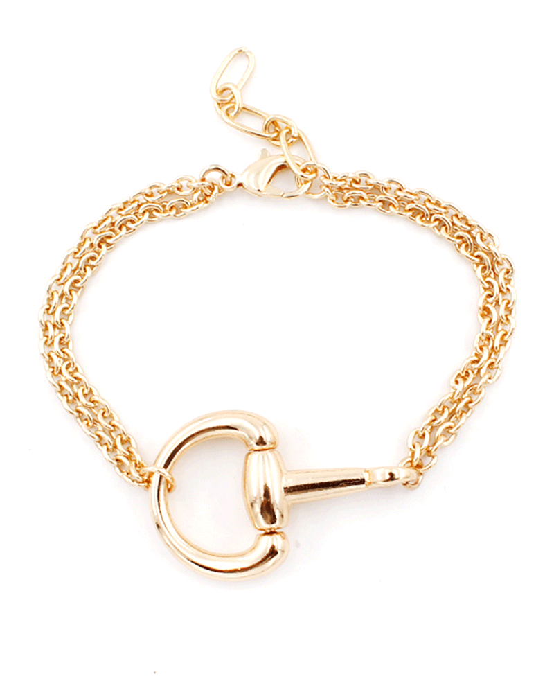 Horsebit Chain Bracelet