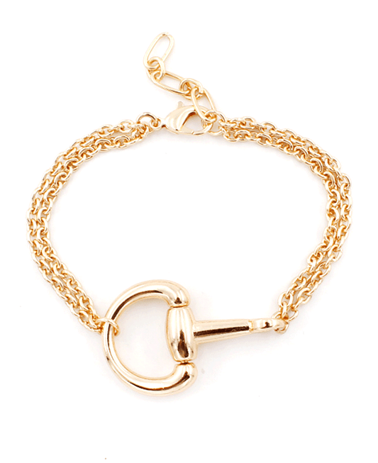 Horsebit Chain Bracelet
