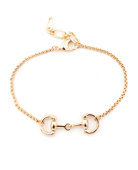 Horsebit Chain Bracelet
