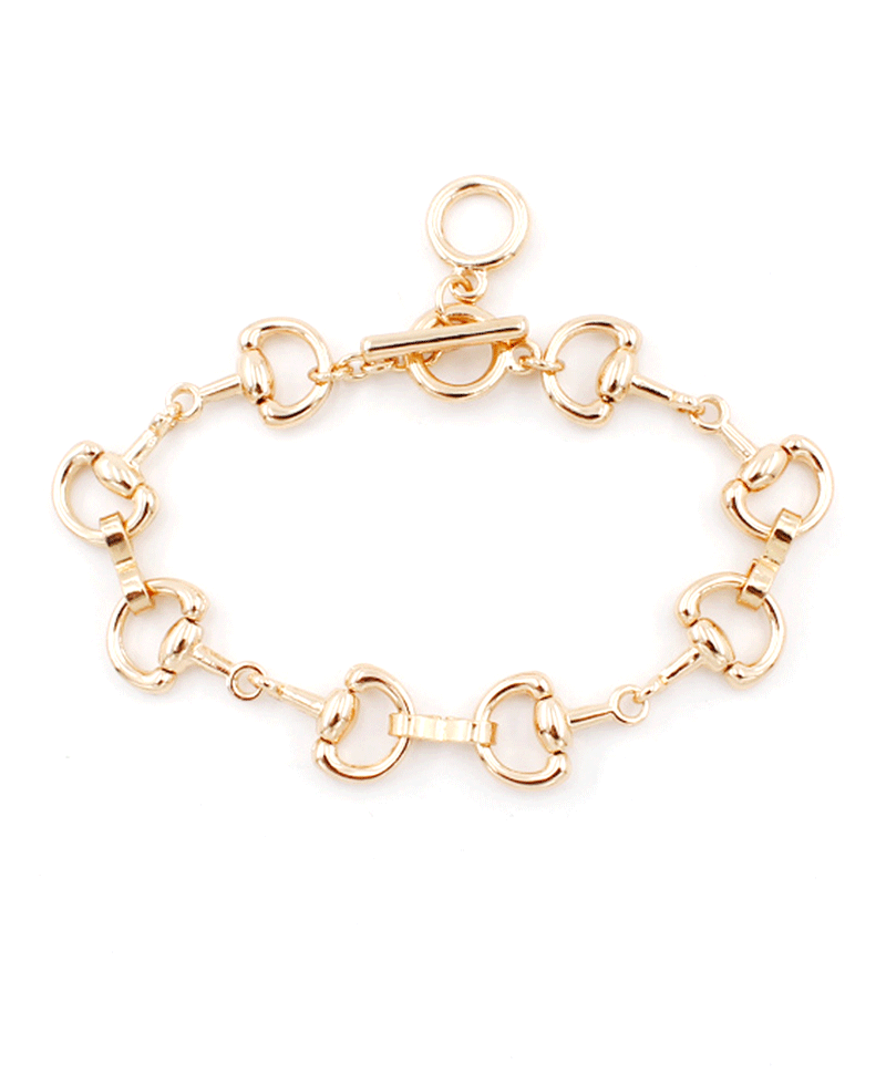 Horsebit Linked Bracelet
