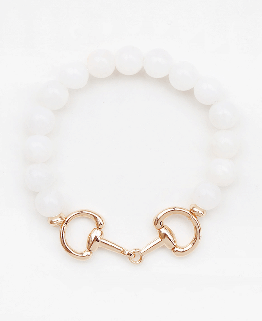 Horsebit Stone Bracelet