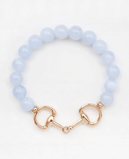 Horsebit Stone Bracelet