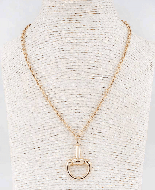 Horsebit Chain Necklace