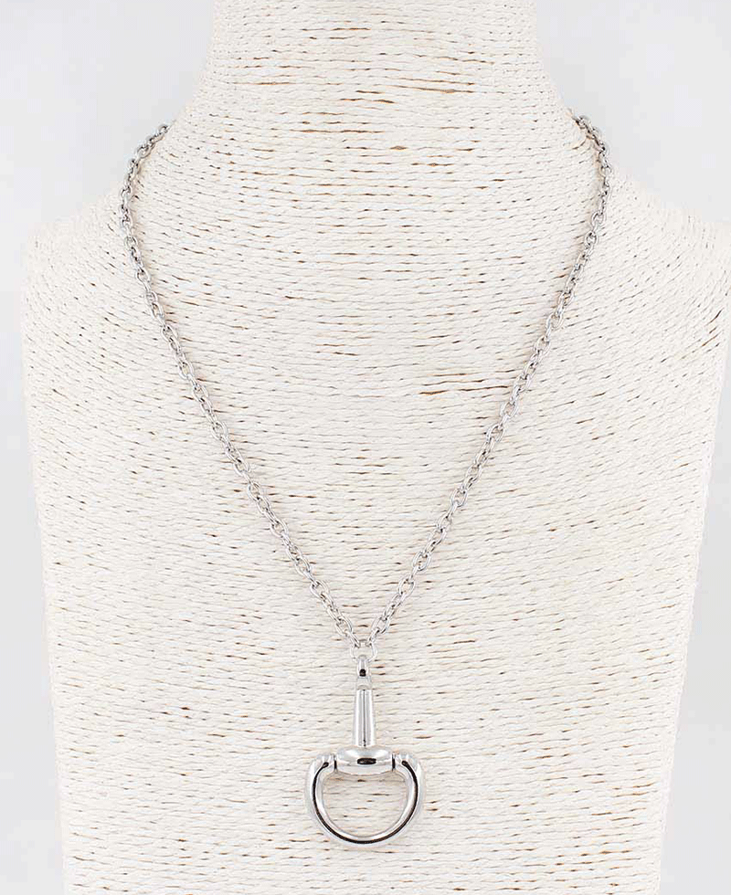 Horsebit Chain Necklace