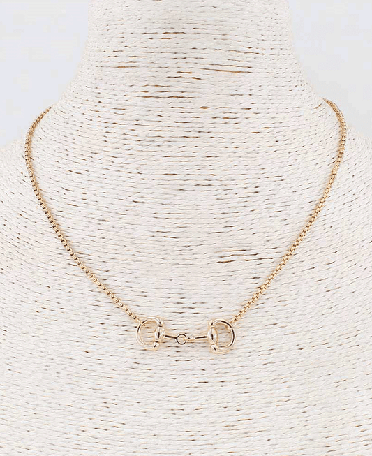 Horsebit Chain Necklace