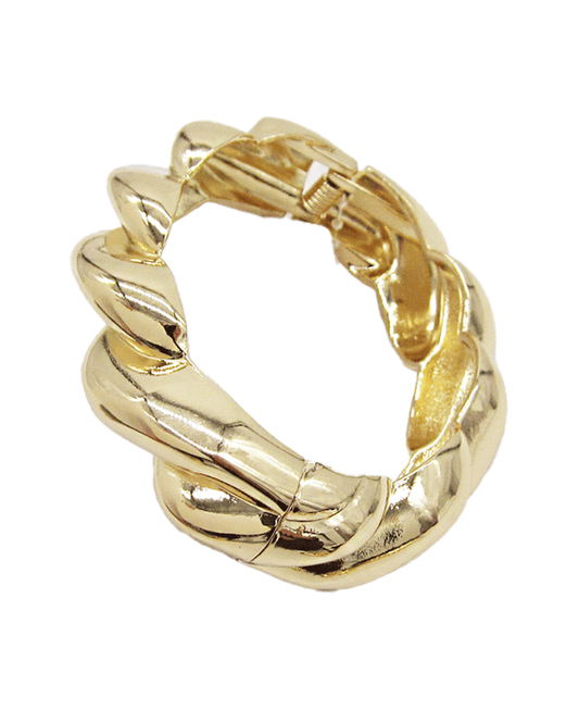Metal Bangle Hinge Bracelet