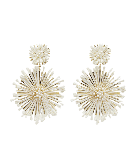 Flower Statement Post Earring