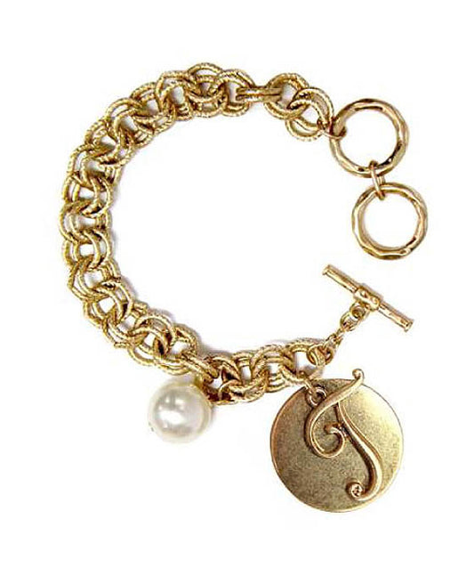 Monogram Double Toggle Bracelet