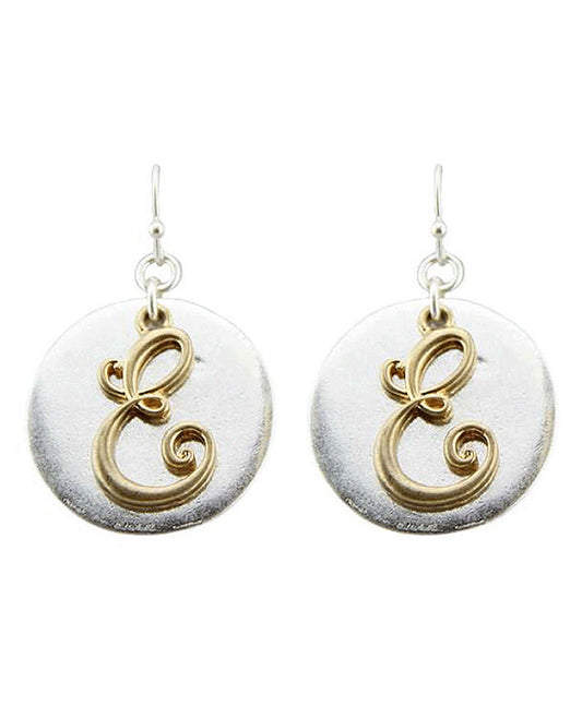 Monogram Earrings