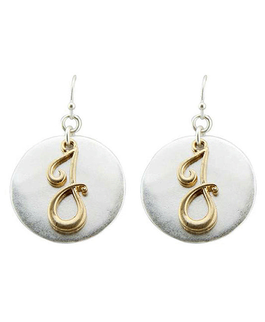 Monogram Earrings